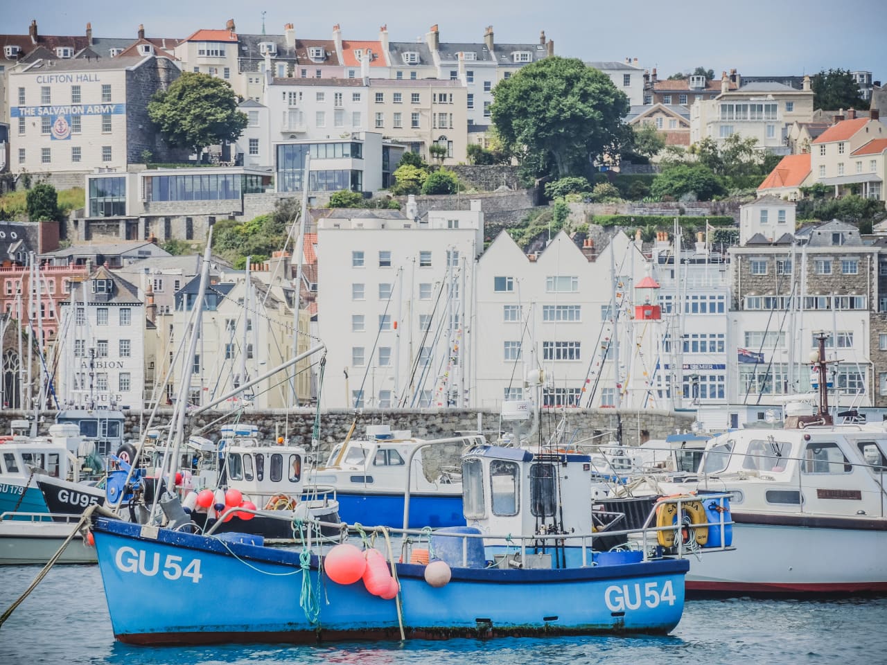 St Peter Port harbour, Guernsey
